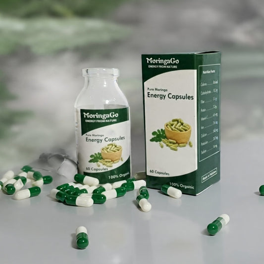 Moringa Capsules – Natural Energy & Immunity Booster | MoringaGo