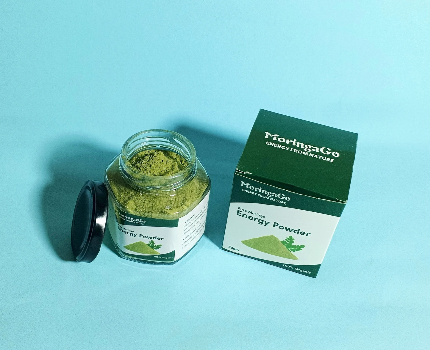 Premium Organic Moringa [سہانجنہ] Powder – Nutrient-Dense Superfood | 100% Pure & Natural