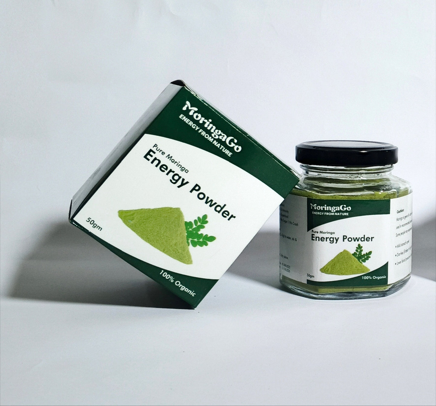 Premium Organic Moringa [سہانجنہ] Powder – Nutrient-Dense Superfood | 100% Pure & Natural